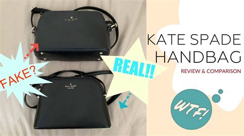 real kate spade vs fake|authentic kate spade purse.